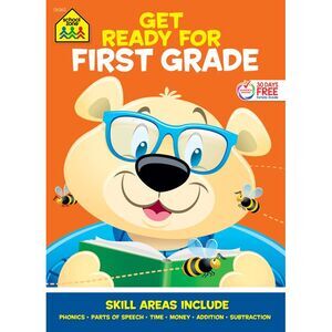 School Zone Get Ready for First Grade Workbook -- School Zone